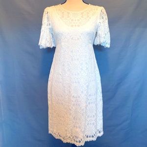 Cream Lace Dress